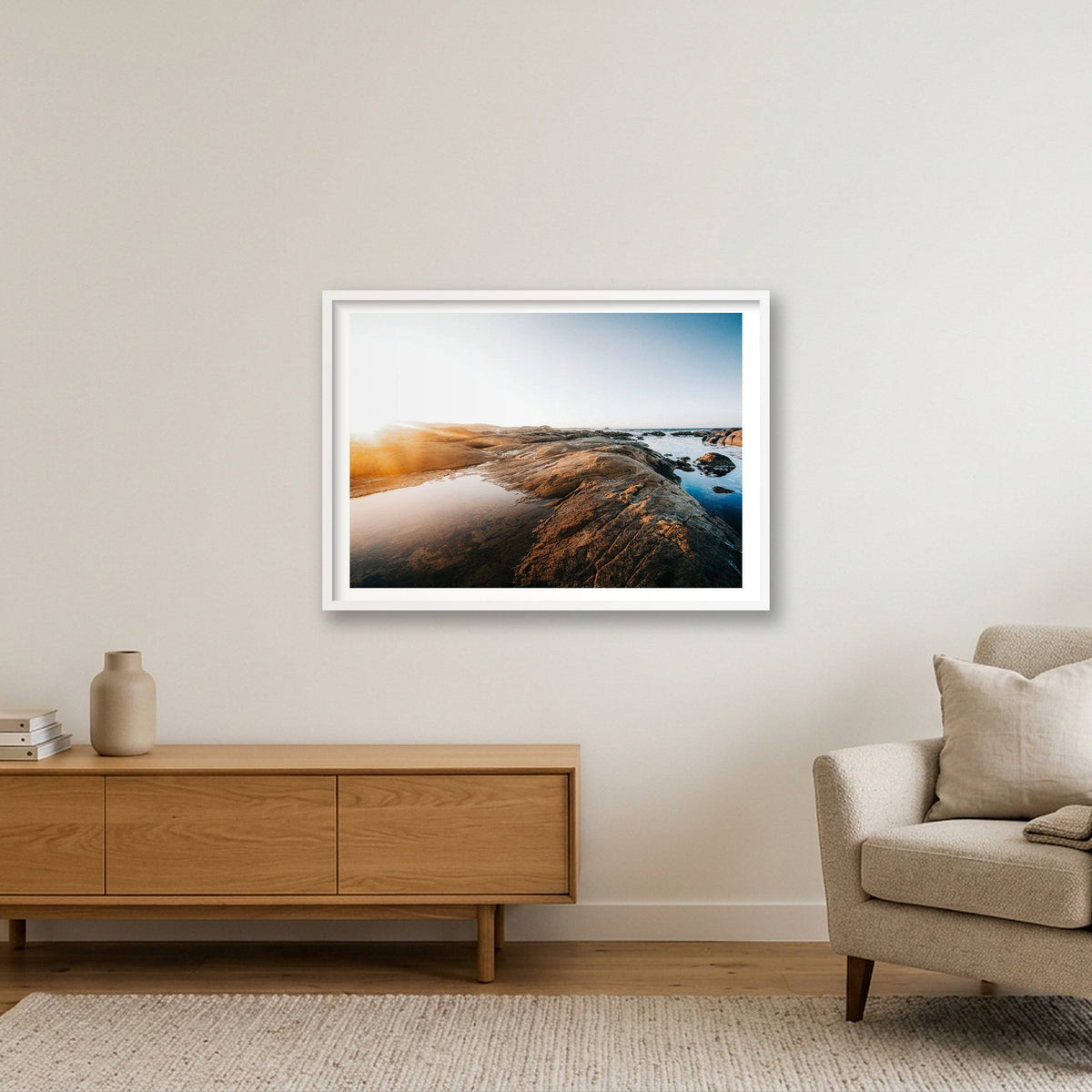 Cape Columbine fine art photograph South Africa Rocky, print #452 by Kzara Visual