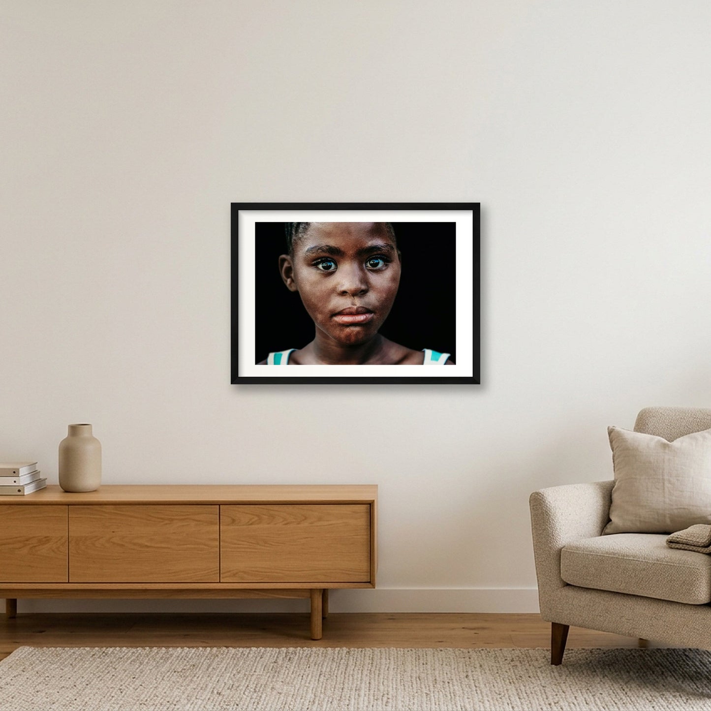 1878 — 59×42cm, 23×17" Black Frame