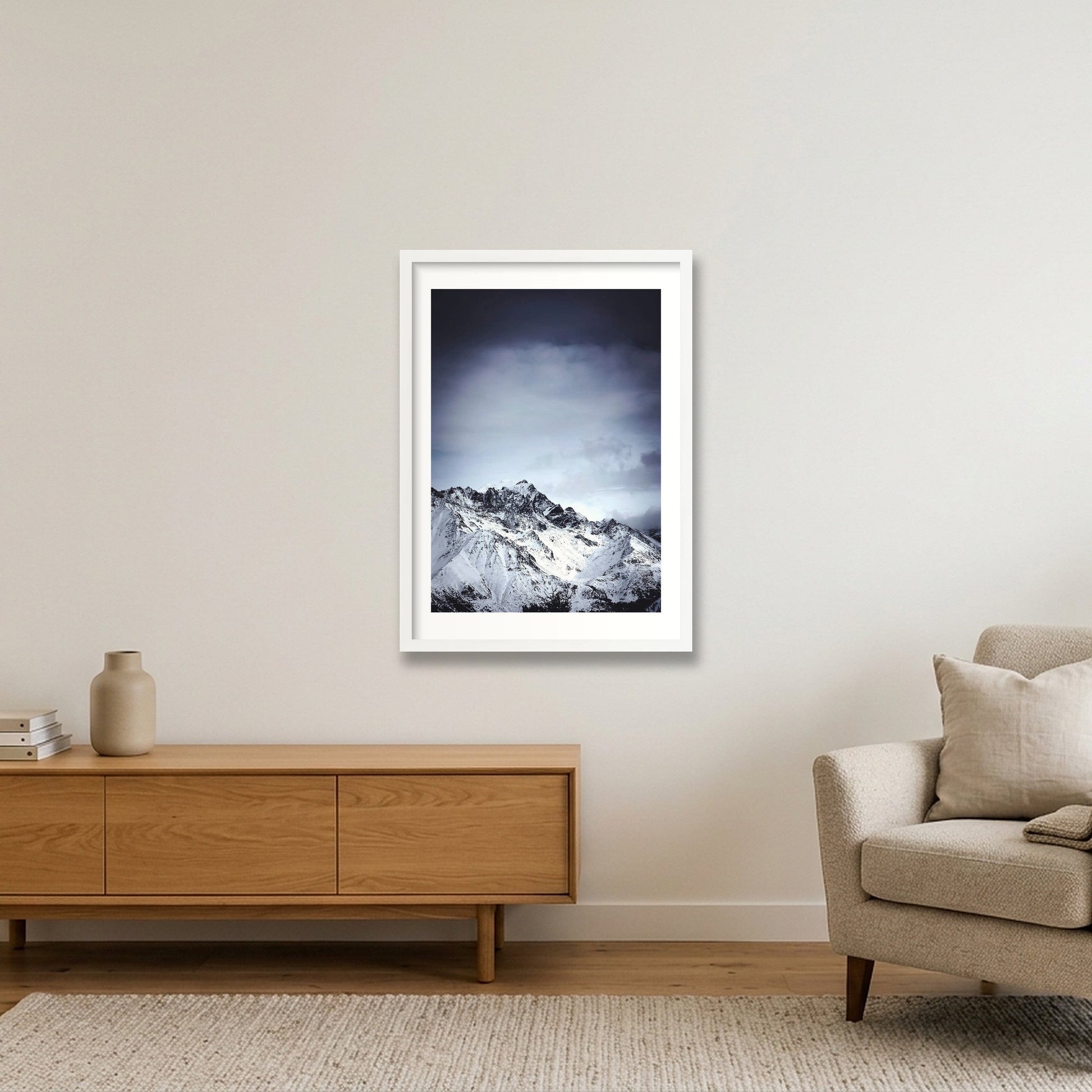 497 — 42×59cm, 17×23" White Frame