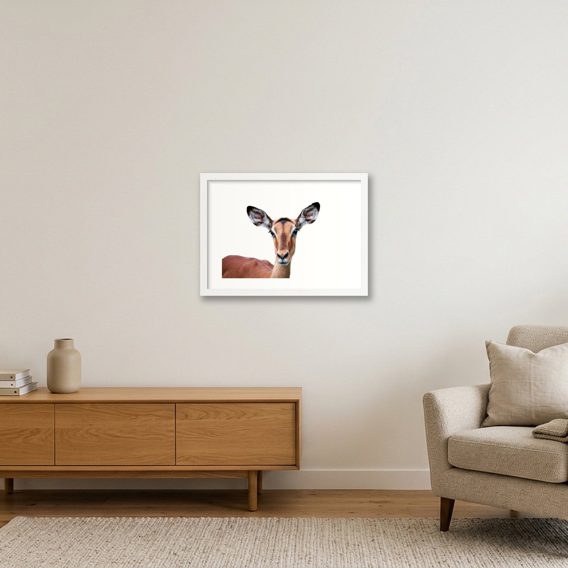 5 — A3 (42×30cm, 17×12") White Frame