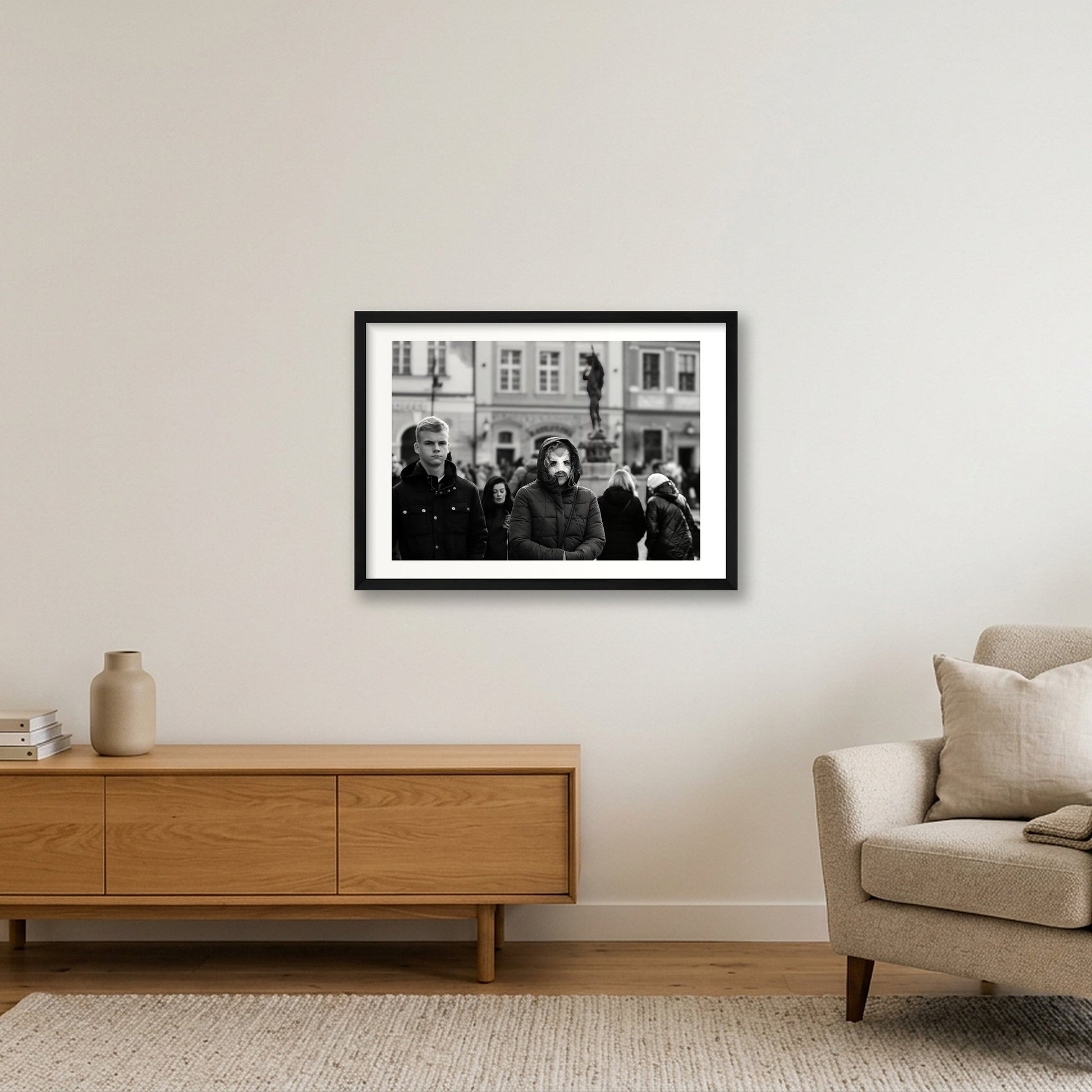 1919  — 59×42cm, 23×17" Black Frame