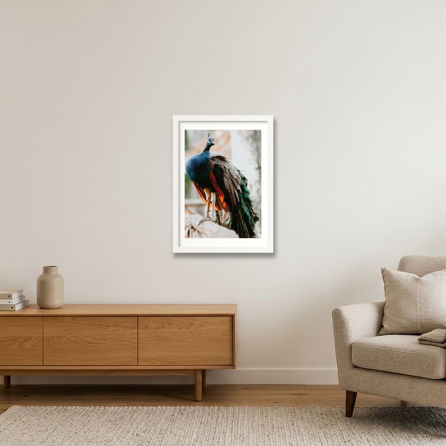 491 — A3 (30×42cm, 12×17") White Frame