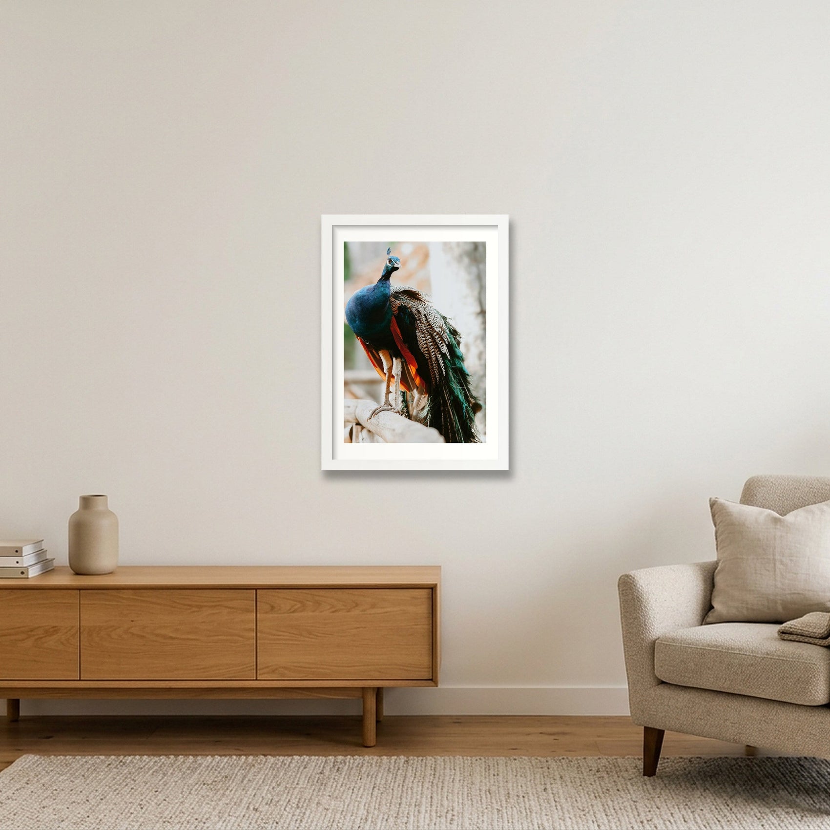 491 — A3 (30×42cm, 12×17") White Frame