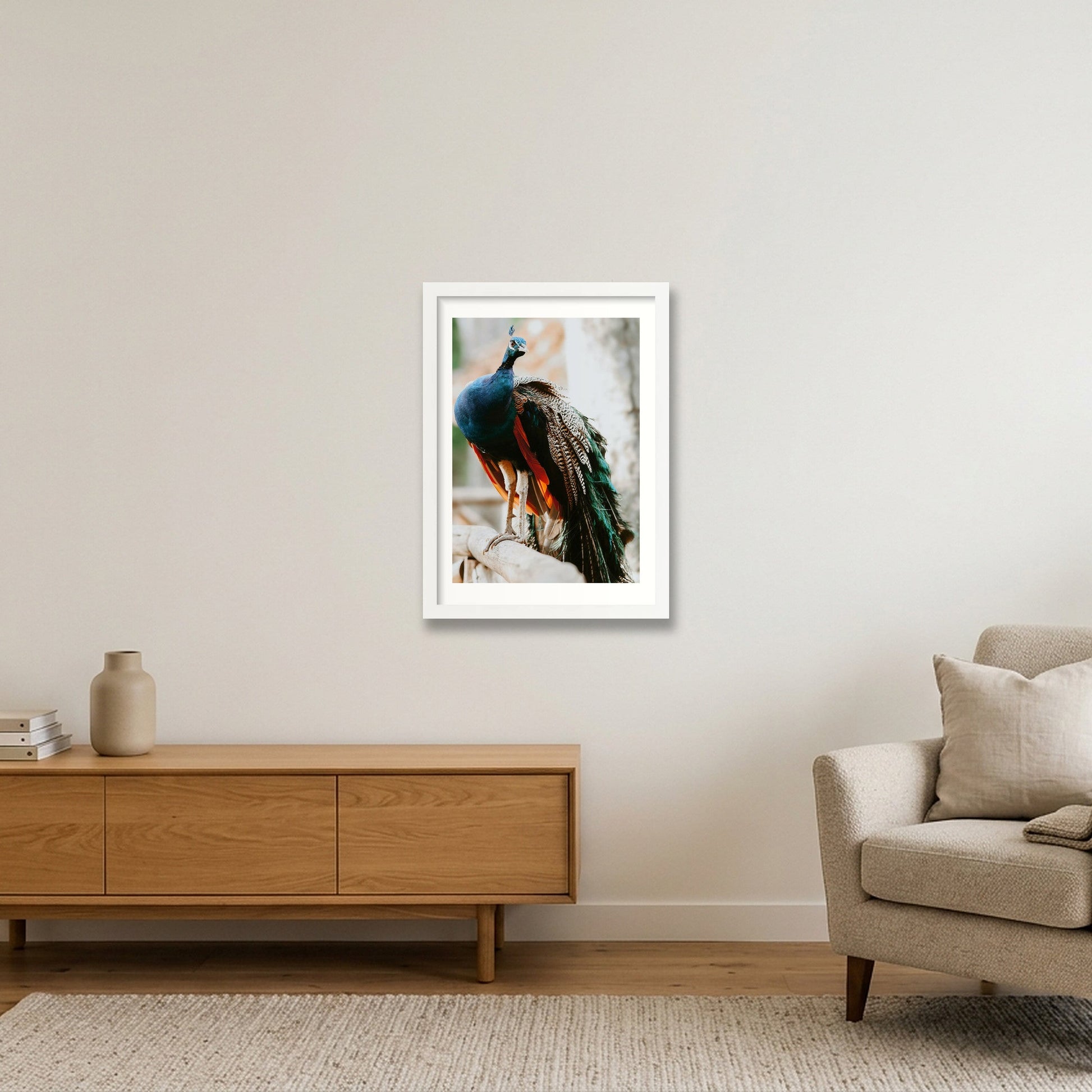 491 — A3 (30×42cm, 12×17") White Frame