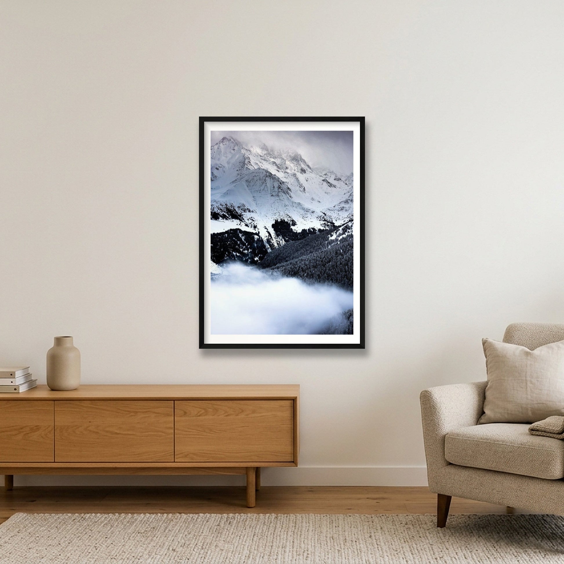 471 — 59×84cm, 23×33" Black Frame