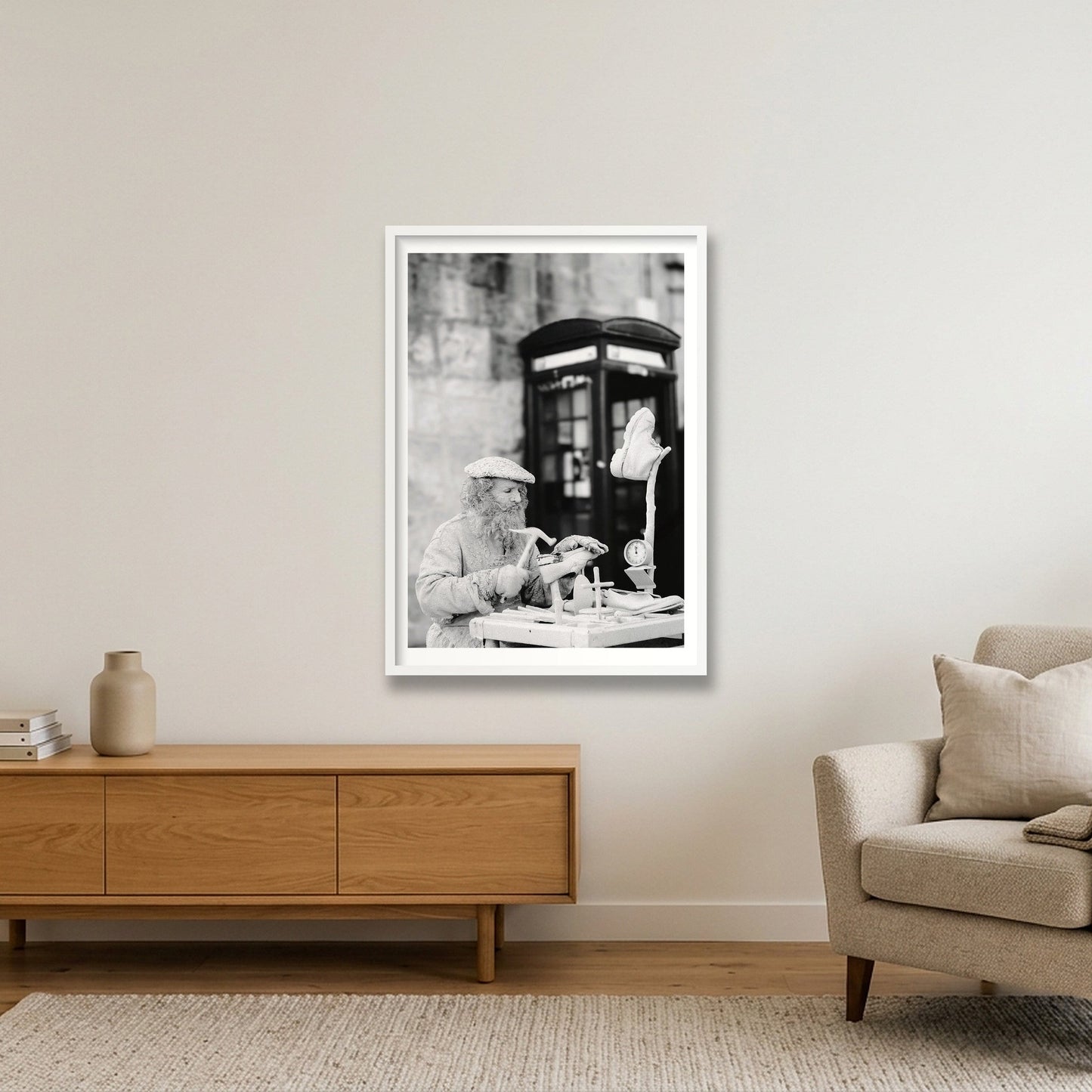 434  — 59×84cm, 23×33" White Frame