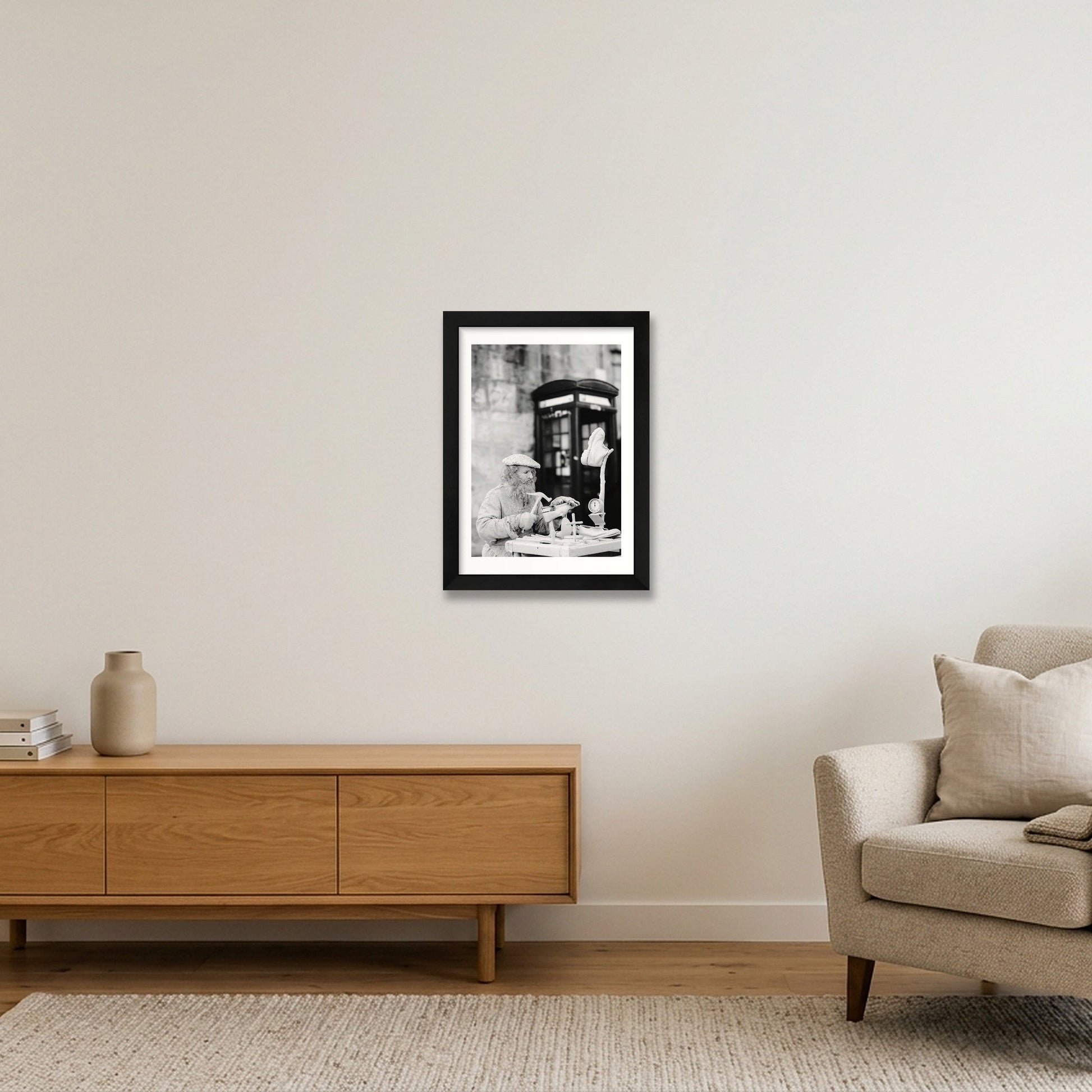 434  — A4 (21×30cm, 8×12") Black Frame