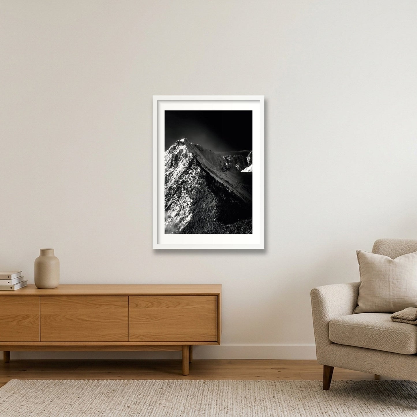 438 — 42×59cm, 17×23" White Frame