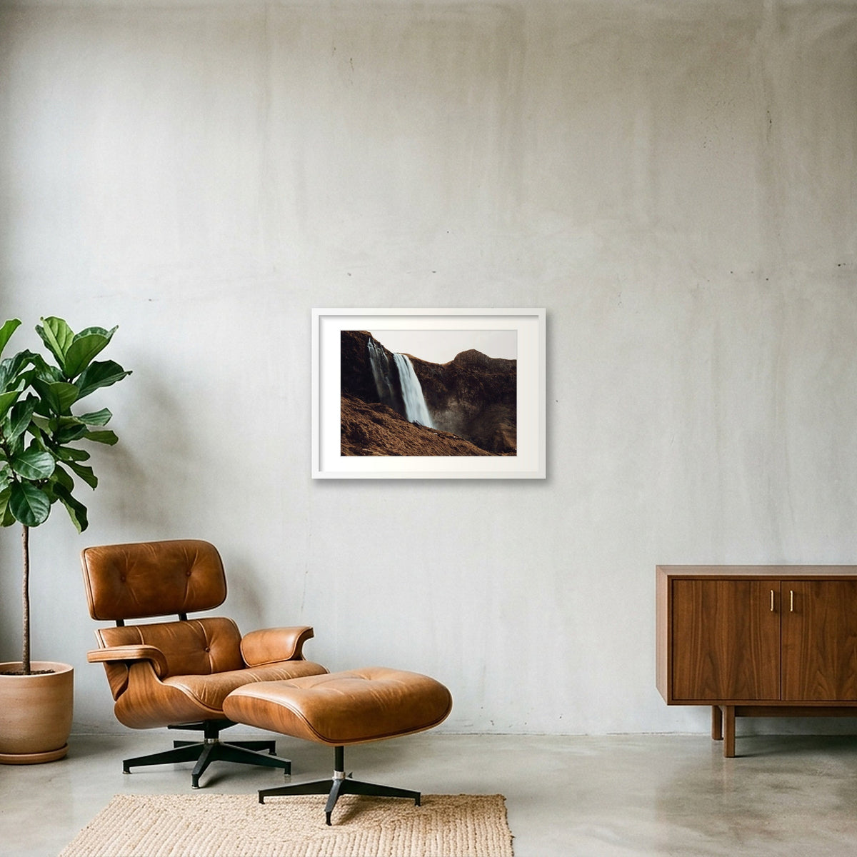 1328 — 59×42cm, 23×17" White Frame
