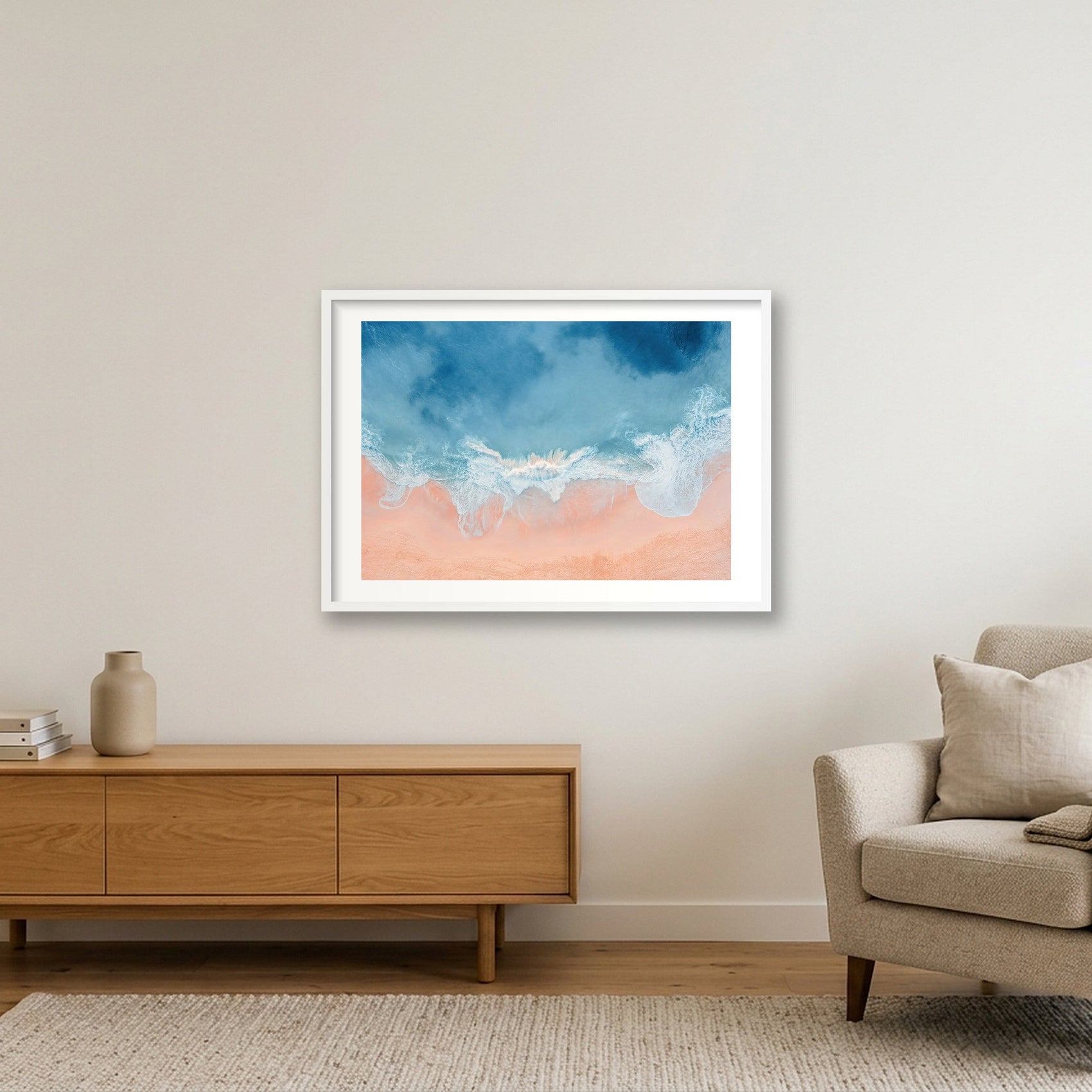53 — 84×59cm, 33×23" White Frame