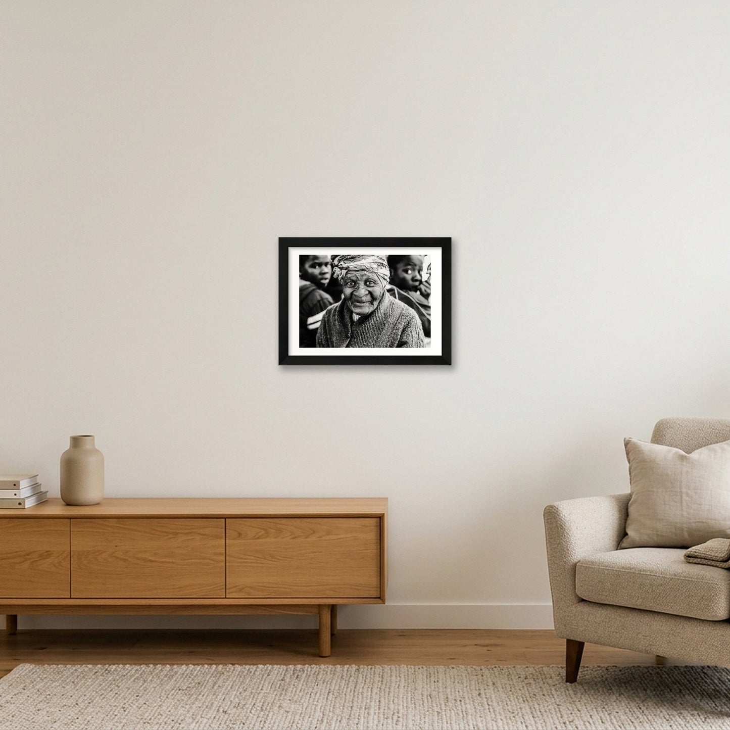 1854 — A4 (30×21cm, 12×8") Black Frame