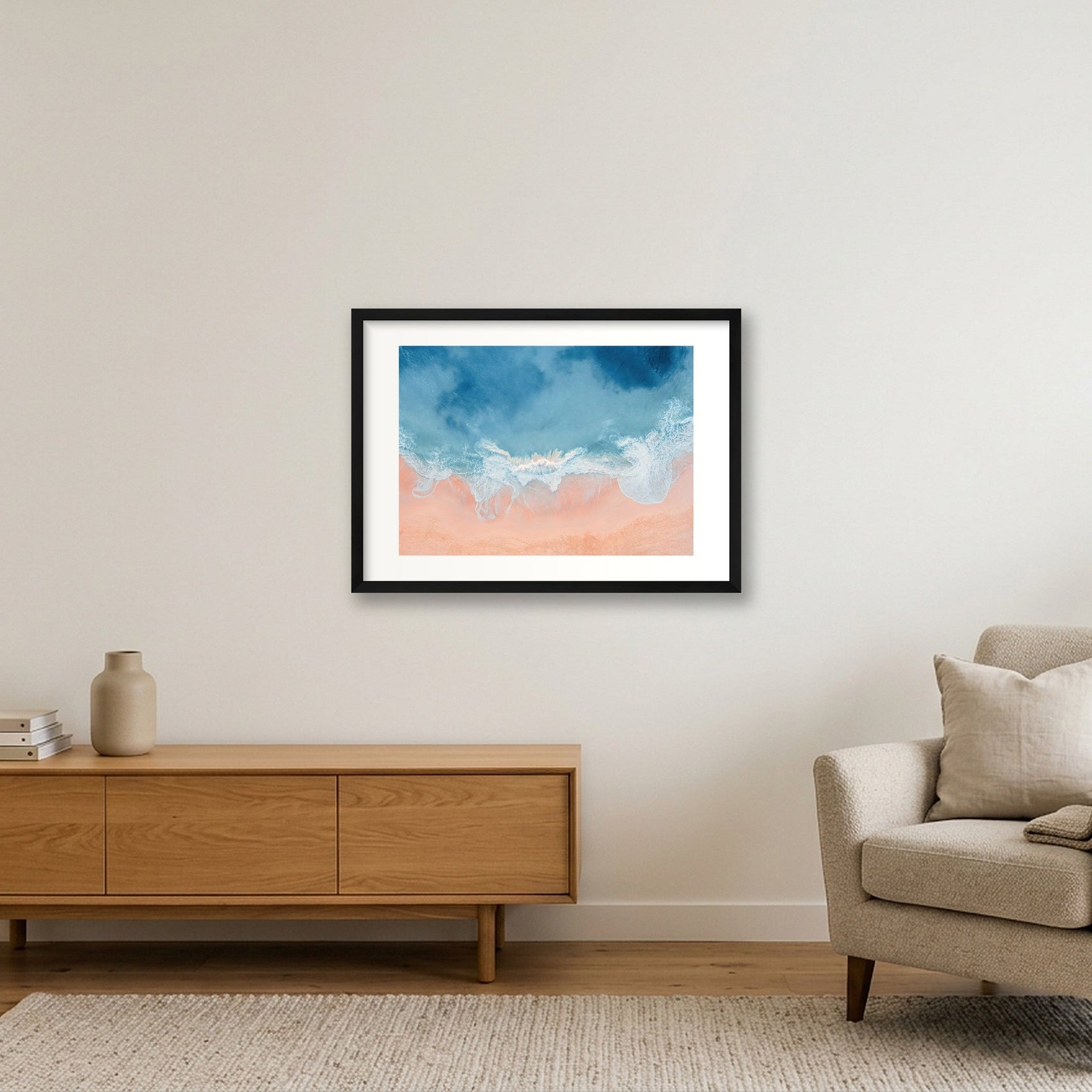53 — 59×42cm, 23×17" Black Frame