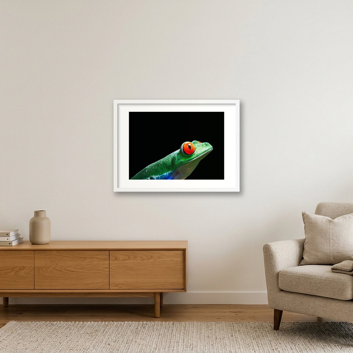 44 — 59×42cm, 23×17" White Frame