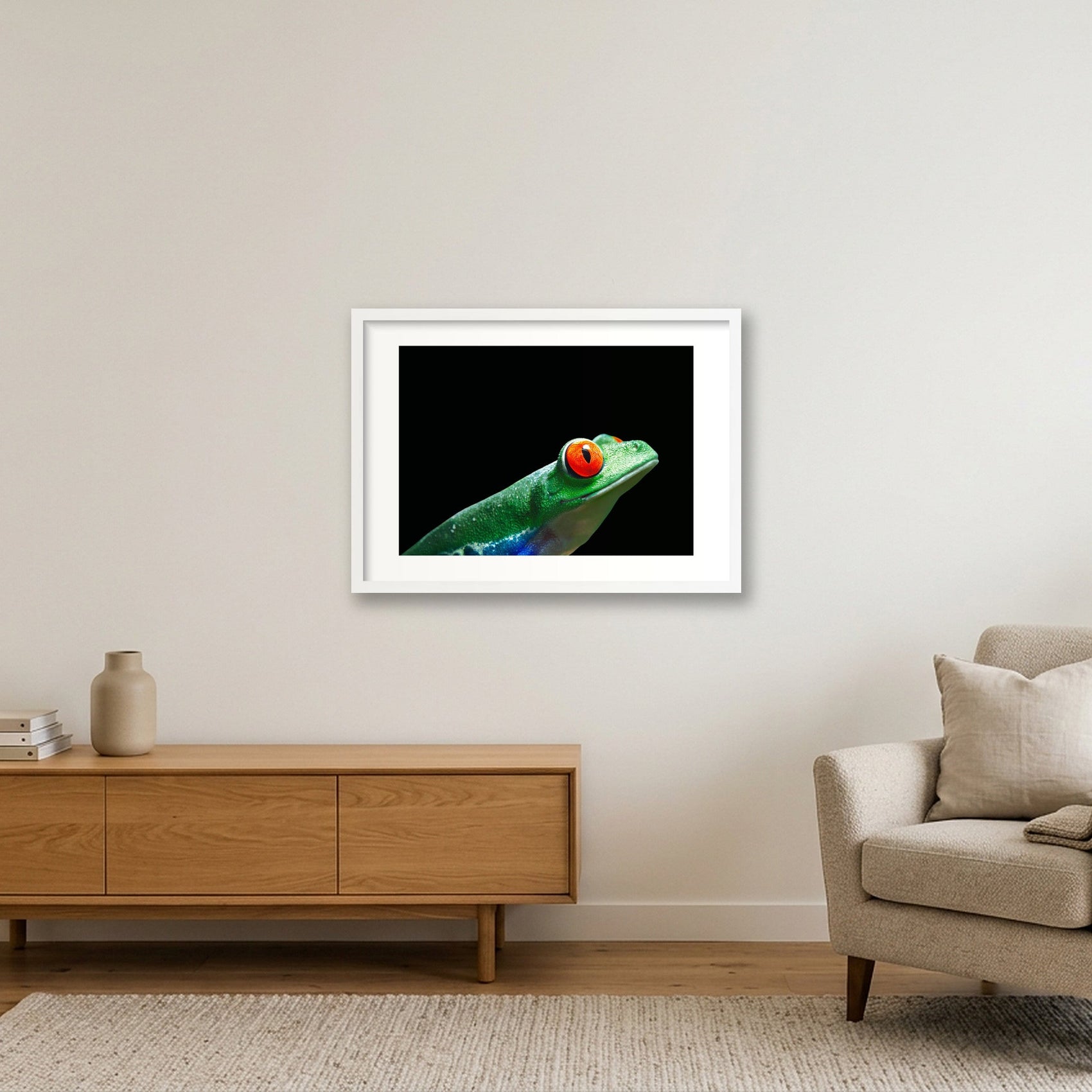 44 — 59×42cm, 23×17" White Frame