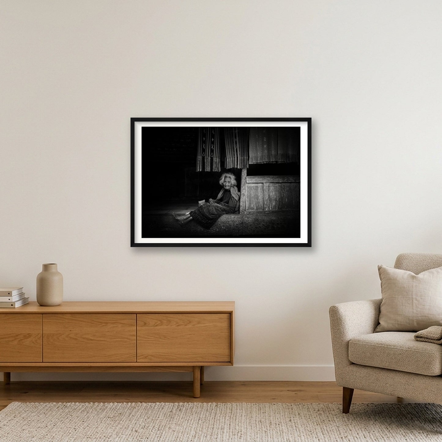 1894 — 84×59cm, 33×23" Black Frame