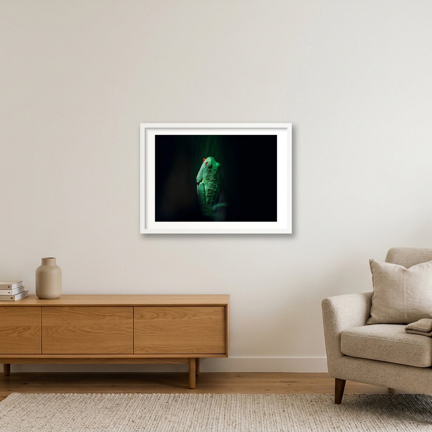 498 — 59×42cm, 23×17" White Frame