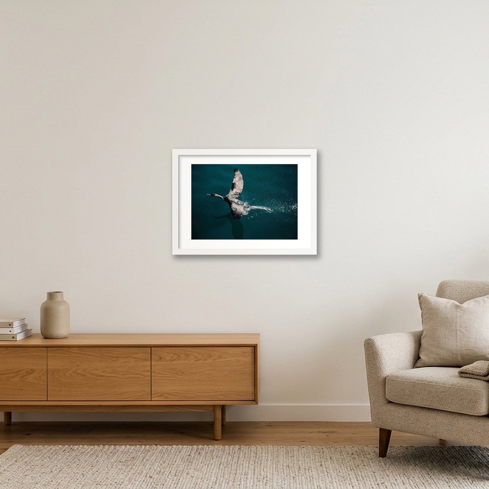 1284 — A3 (42×30cm, 17×12") White Frame