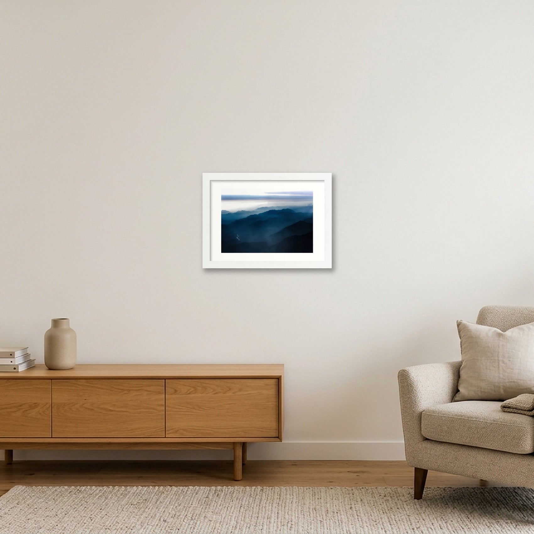 1873 — A4 (30×21cm, 12×8") White Frame