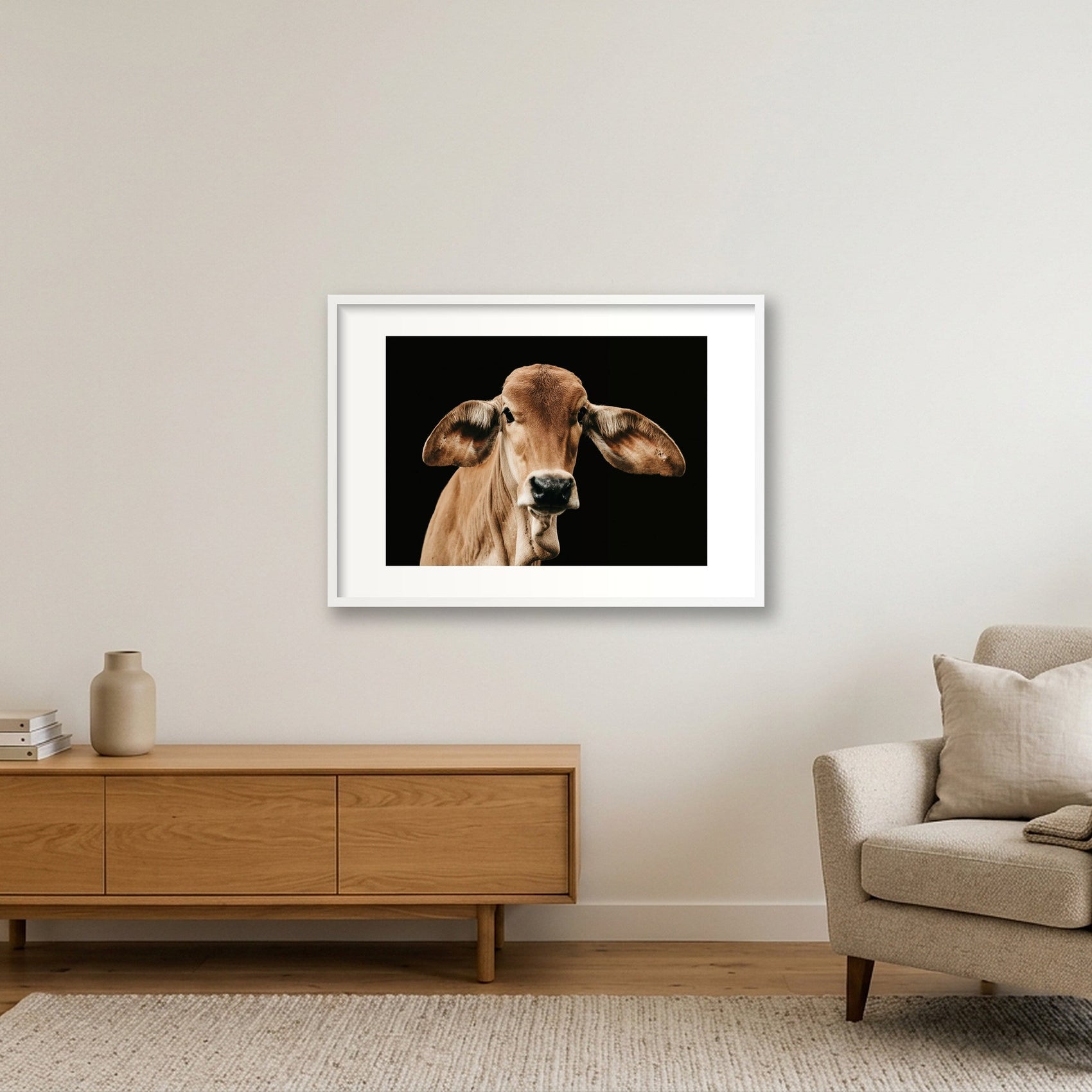 1371 — 84×59cm, 33×23" White Frame