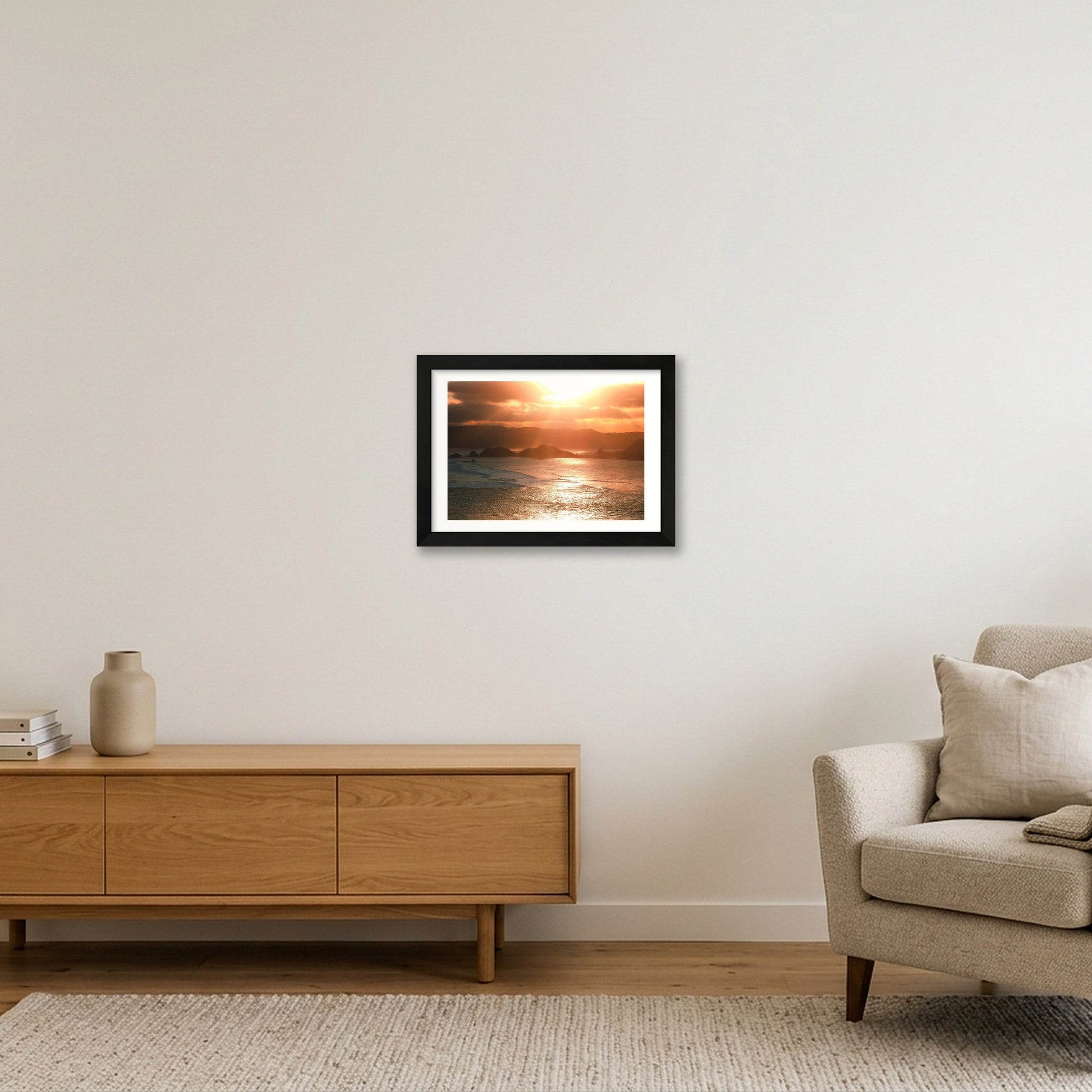 1821 — A4 (30×21cm, 12×8") Black Frame