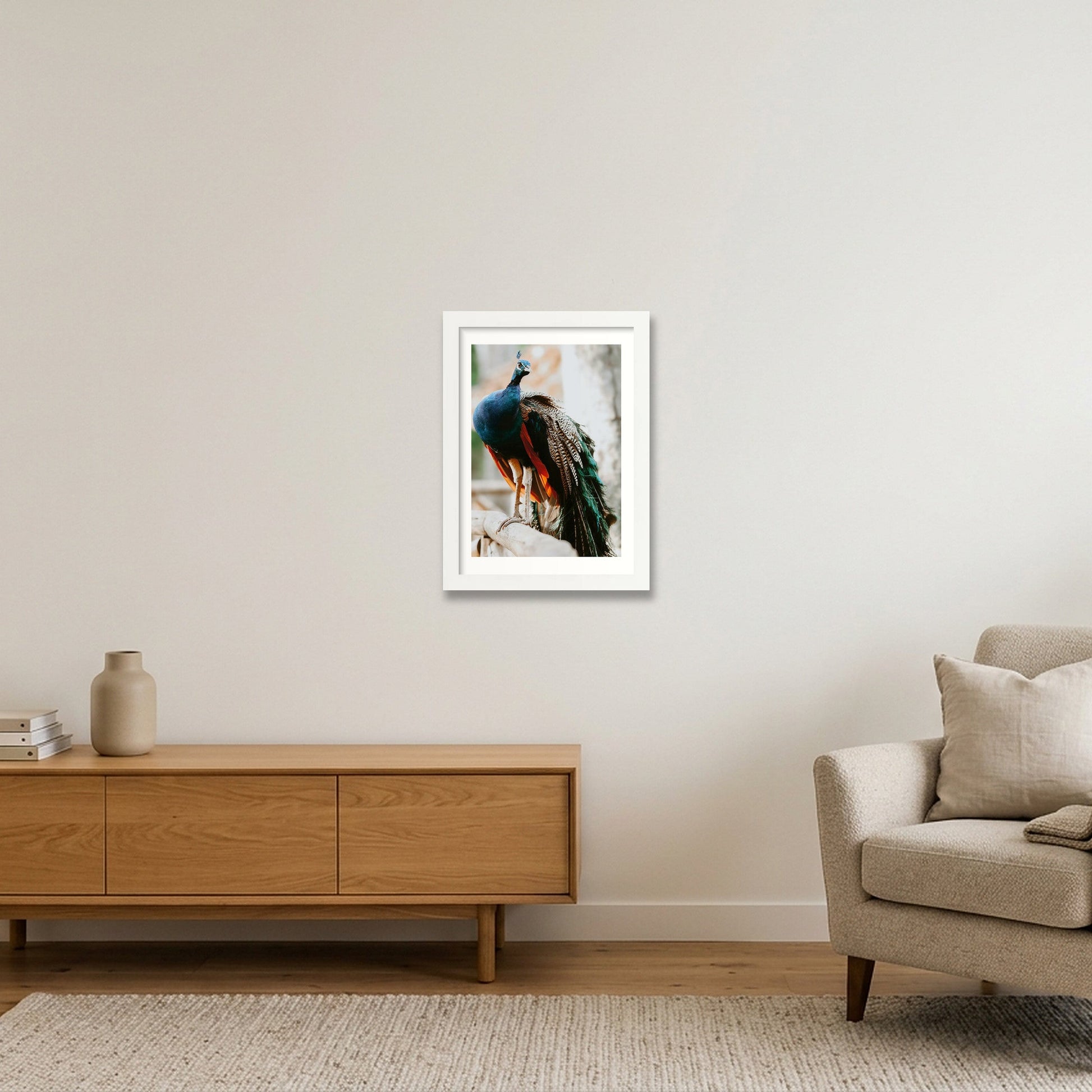 491 — A4 (21×30cm, 8×12") White Frame