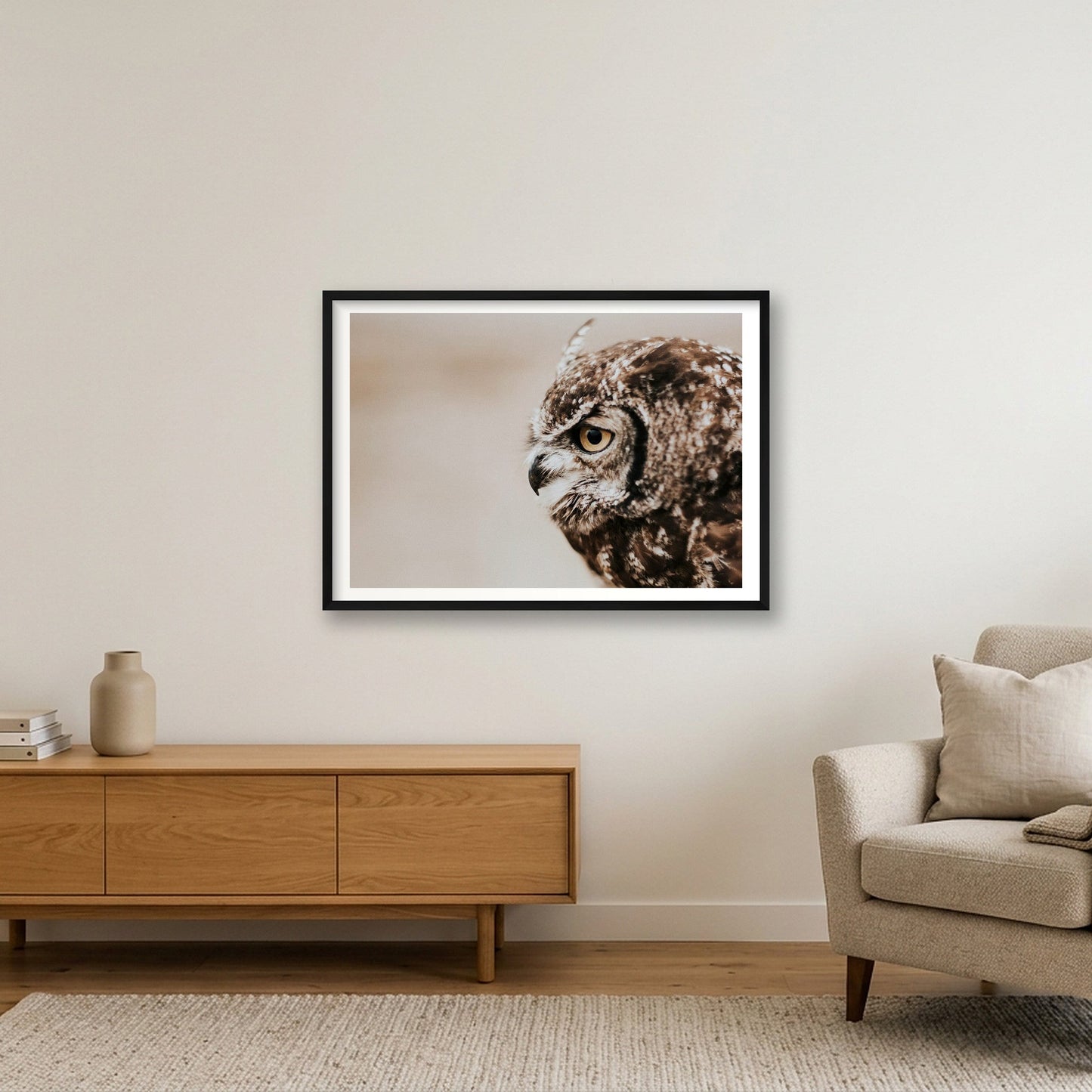 486 — 84×59cm, 33×23" Black Frame