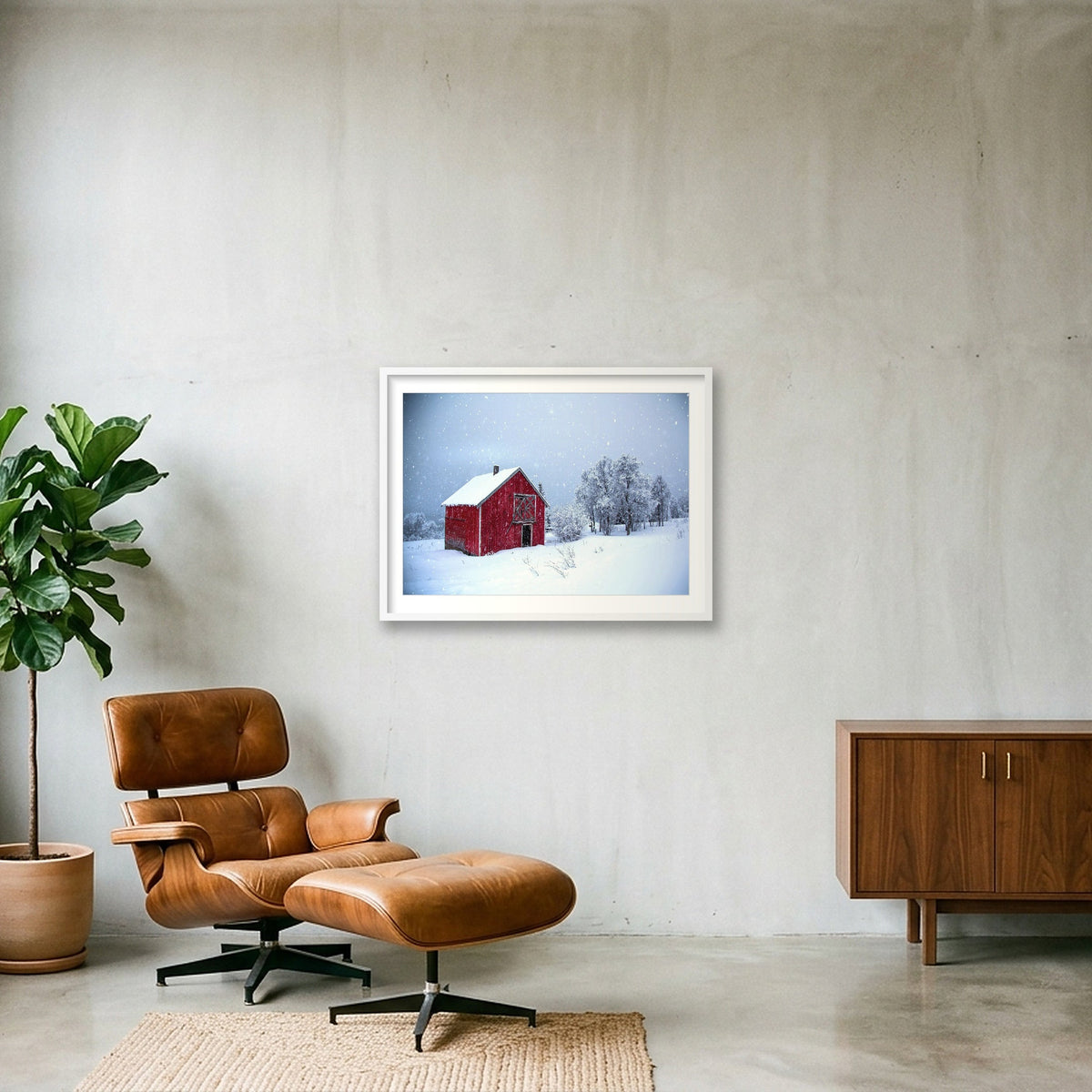 57 — 80×60cm, 31×24" White Frame
