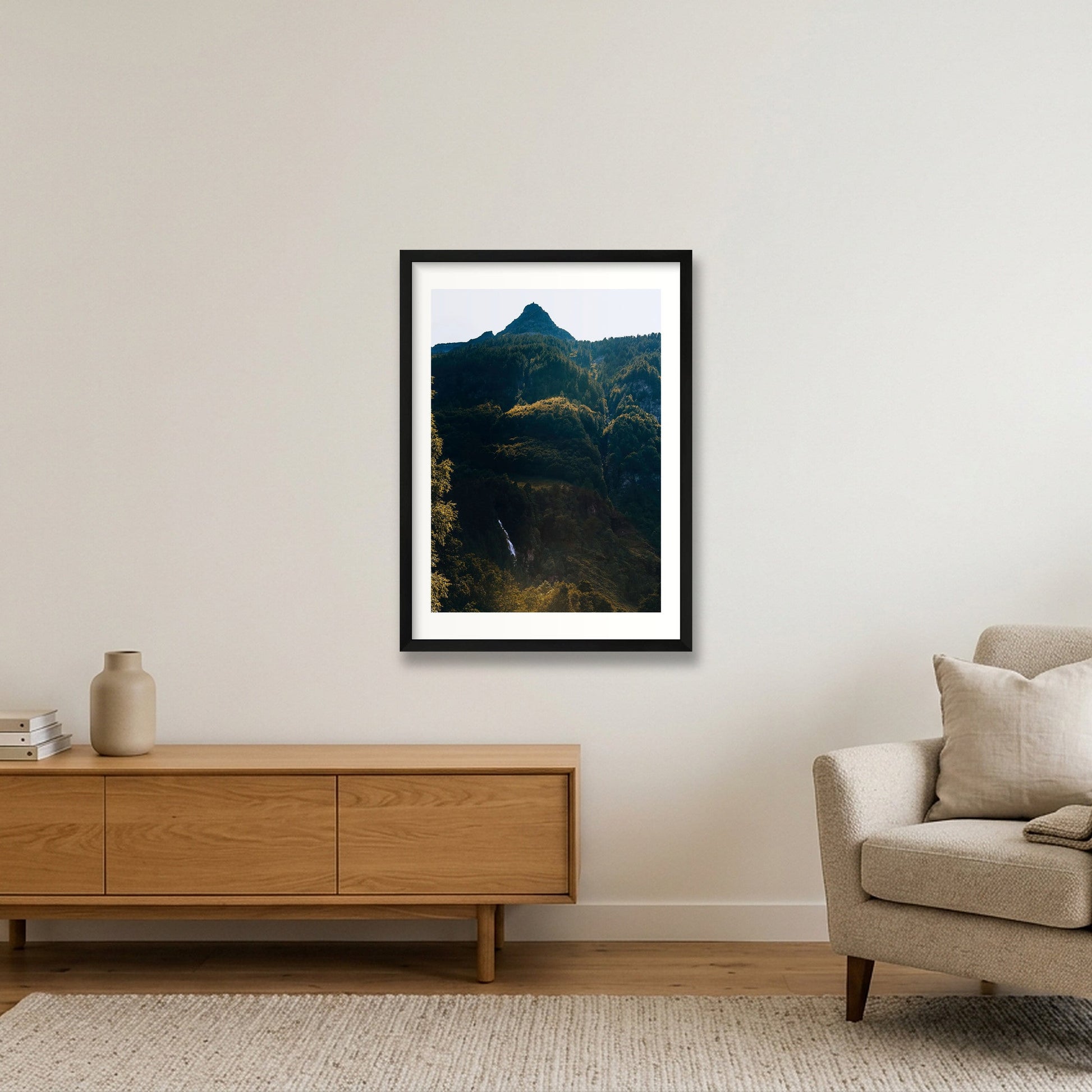 500 — 42×59cm, 17×23" Black Frame