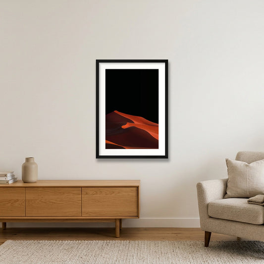 134 — 42×59cm, 17×23" Black Frame