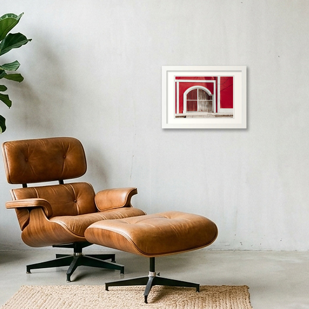 1277  — A4 (30×21cm, 12×8") White Frame