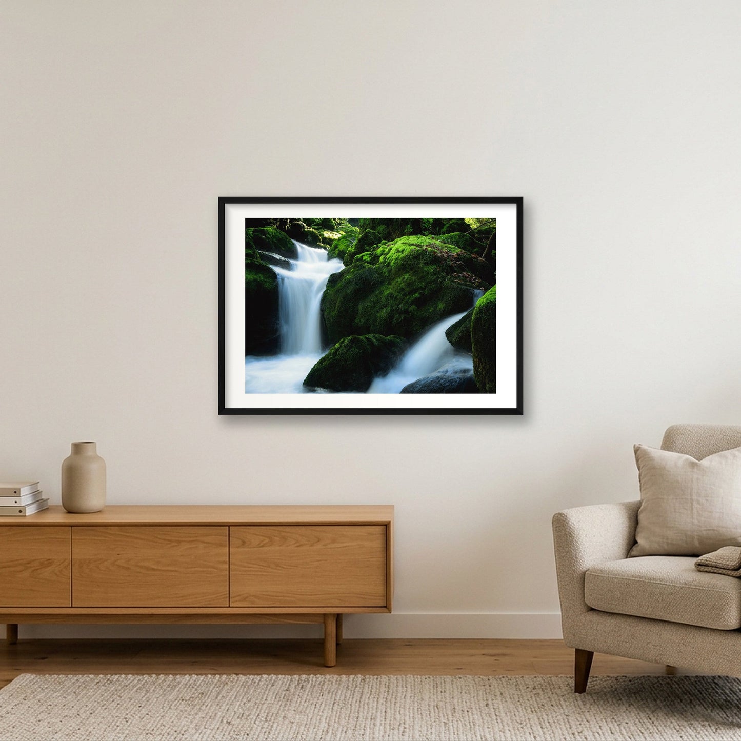 40 — 84×59cm, 33×23" Black Frame
