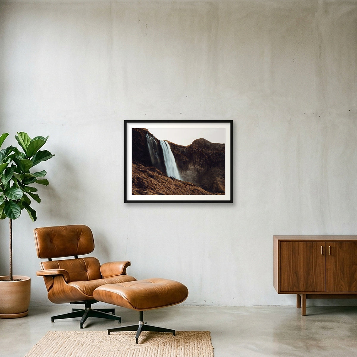 1328 — 80×60cm, 31×24" Black Frame