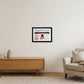 465 — A4 (30×21cm, 12×8") Black Frame