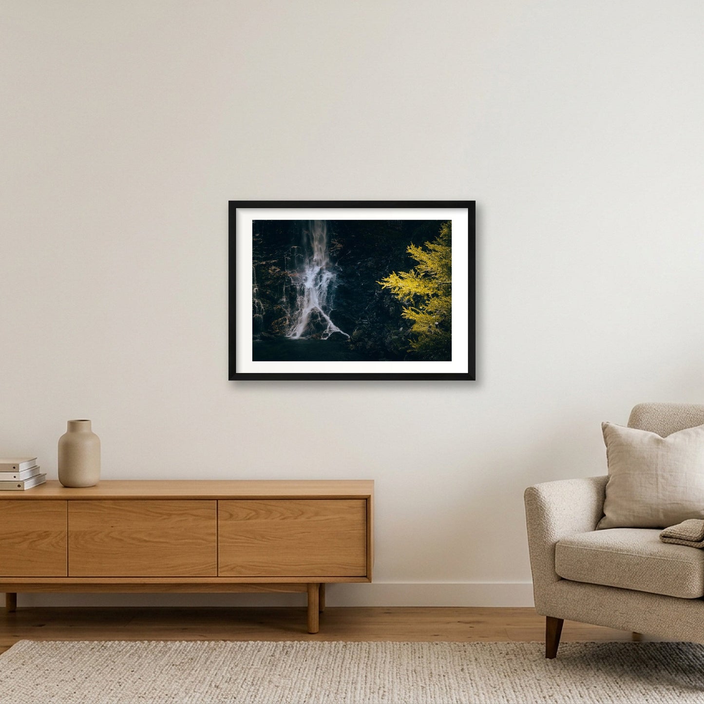 1309 — 59×42cm, 23×17" Black Frame