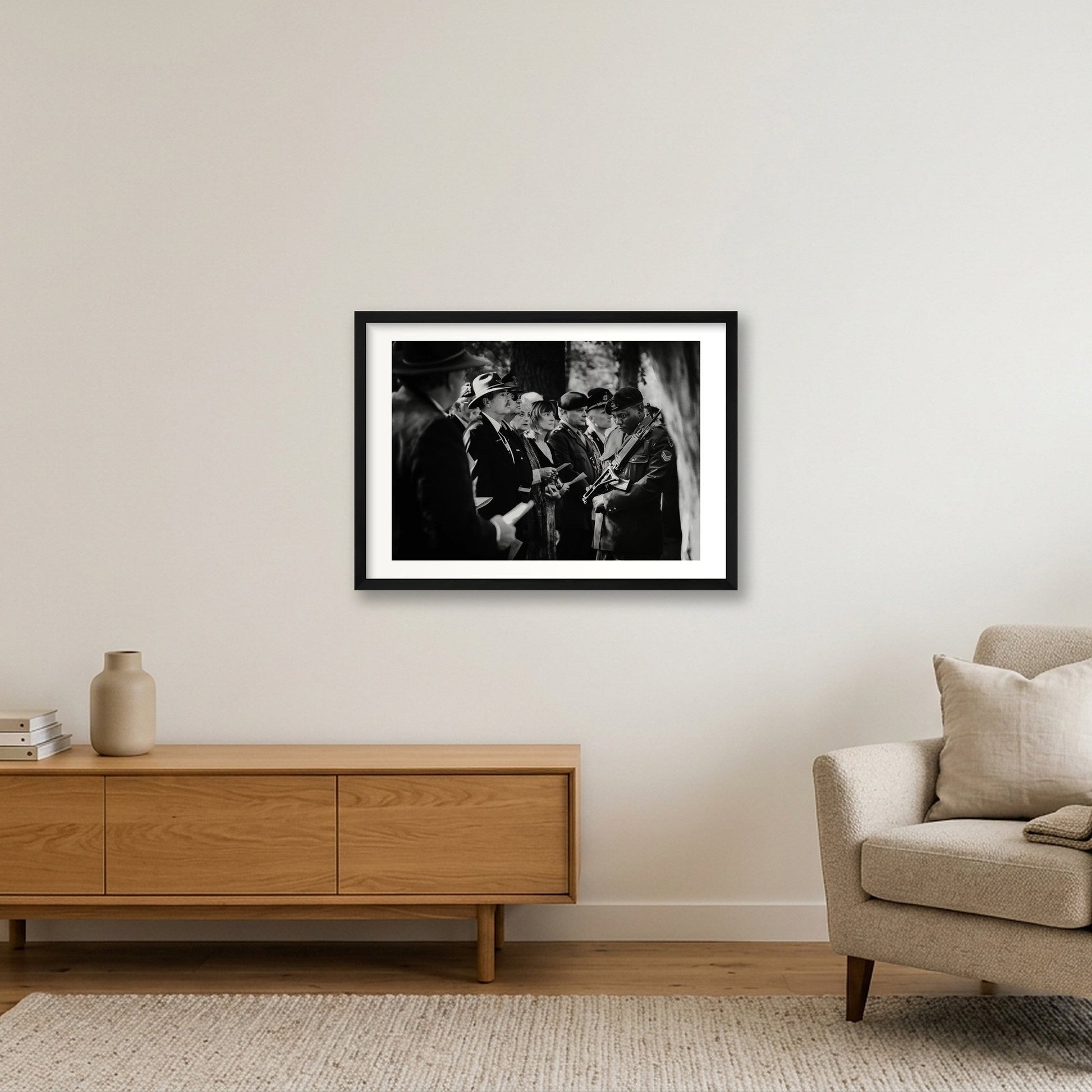 1855  — 59×42cm, 23×17" Black Frame