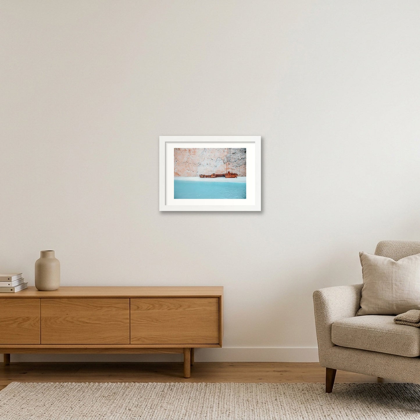 19 — A4 (30×21cm, 12×8") White Frame