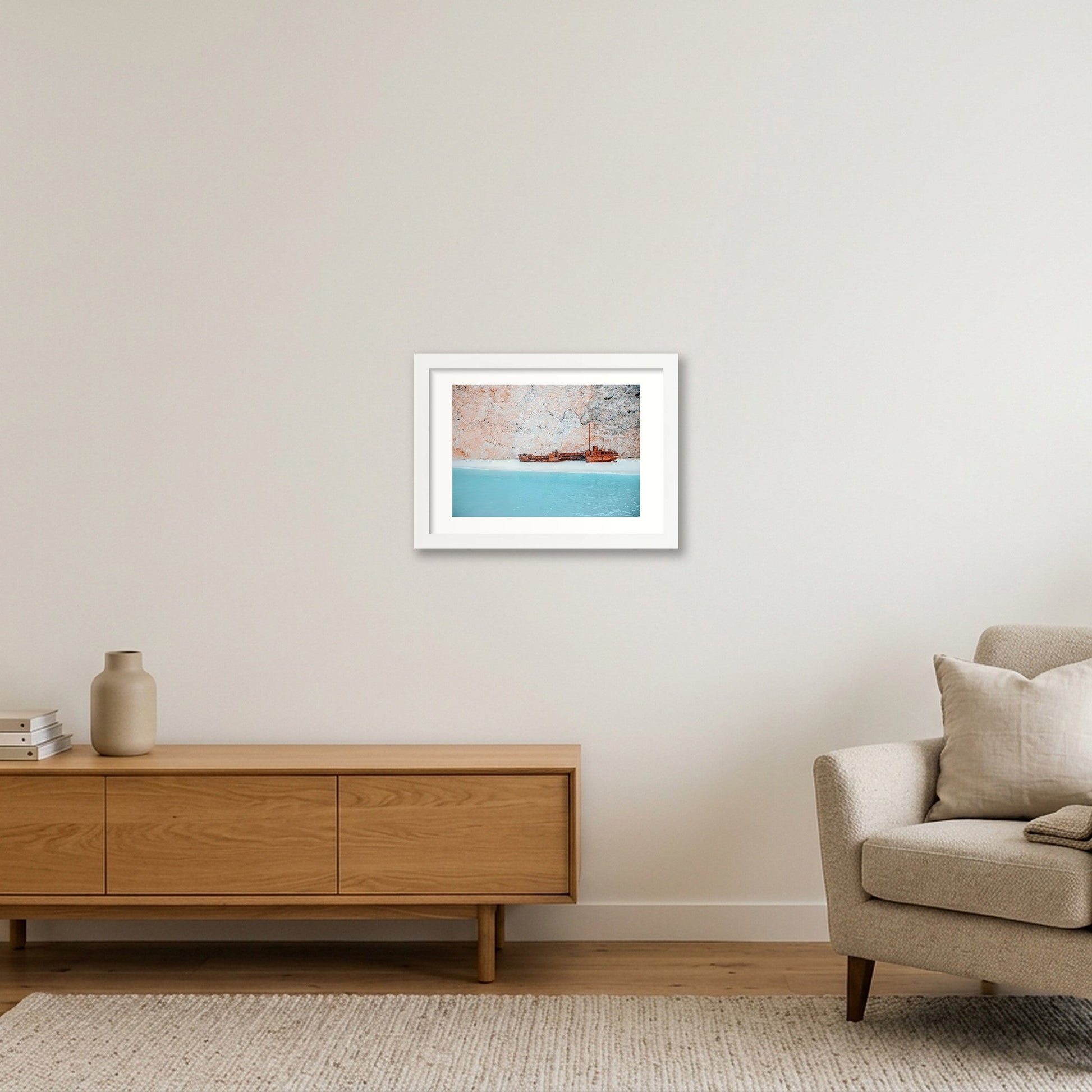 19 — A4 (30×21cm, 12×8") White Frame