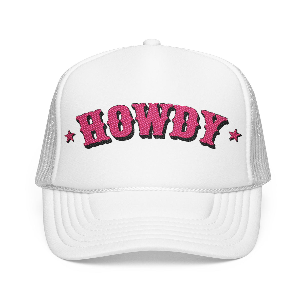 Pink Howdy Trucker Hat Cute Western Baseball Cap Cowgirl Bachelorette Gift Country Music Festival Hat Girly Ranch Style Cap Girlfriend Gift