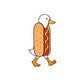 Trendy Sticker Hot Dog Goose Vinyl For Foodie Gift Lover Cute Goose Meme Decal For Water Bottle Accessory Goose Sticker For Laptop Decor