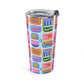 Portugal Tumbler Gift For Traveler Sardine Cup Portugal Souvenir Coffee Tumbler Beach Lover Gift Lisbon Travel Mug Summer Drink Cup