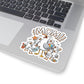 Funny Seagull Mom Sticker For Stressed Mom Gift Chaotic Beach Parenting Decal Gift For Mom Silly Goose Trend Gift for Tired Mom Gift