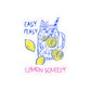 SUMMER - Stickers For Foodies Gift Lemon Decal For Waterbottles, Summer Party Favor Decal For Fruit Lover Fruit Kiss-Cut Lemonade Illustration