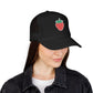 Strawberry Trucker Hat Cute Embroidered Cap Aesthetic Fruit Hat Gift For Her Summer Outfit Trendy Mesh Cap Streetwear Style