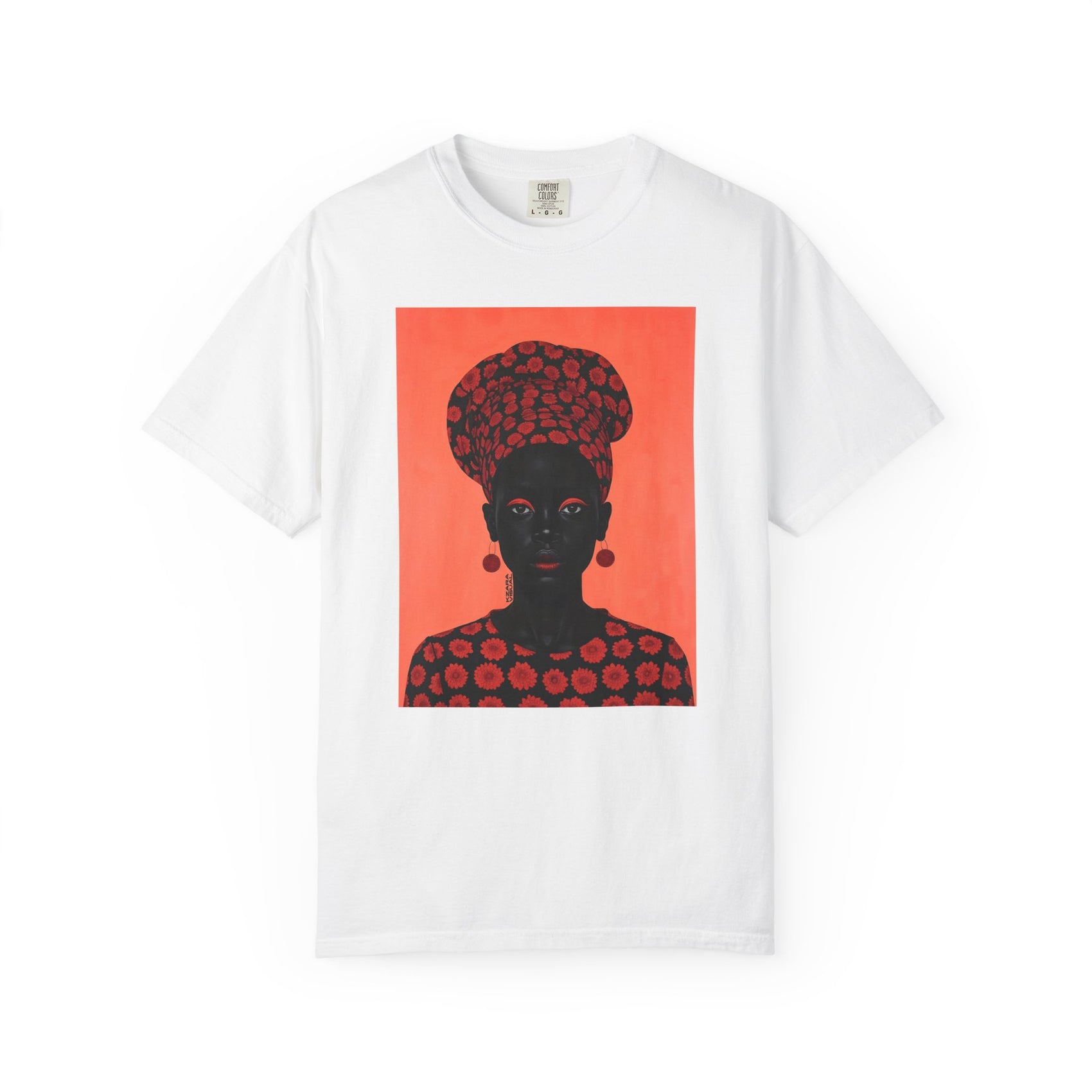 African Queen Graphic T Shirt Afrocentric Fashion Tee Black Culture Gift Melanin Art Top Heritage Clothing for Women South African Top Gift