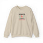 Vintage Reindeer Sweatshirt Retro Christmas Crewneck Embroidered Holiday Pullover North Pole Winter Gift For Her Cozy Seasonal Jumper Xmas