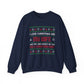 Christmas Ugly Sweatshirt Gift for Husband Cozy Xmas Sweater Holiday Crewneck for Dad Festive Winter Pullover Cozy Holiday Crewneck