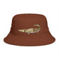 Black Crocodile Bucket Hat Embroidered Animal Safari Cap Trendy Streetwear Fisherman Hat Gift for Him Outdoor Summer Style South Africa Gift