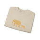 Embroidered Elephant Sweatshirt For South Africa Gift Sweater Safari Crewneck Gift For South African Expat South Africa Souvenir Sweatshirt
