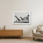 449 — 84×59cm, 33×23" White Frame