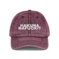 South Africa Embroidered Cap Hakuna Matata Safari Hat African Wildlife Gift Kruger National Park Travel Souvenir Gift For Animal Lover Hat
